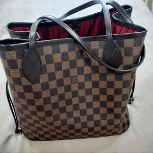 Louis Vuitton neverfull MM in damier ebene ***NO pouch, BAG only***